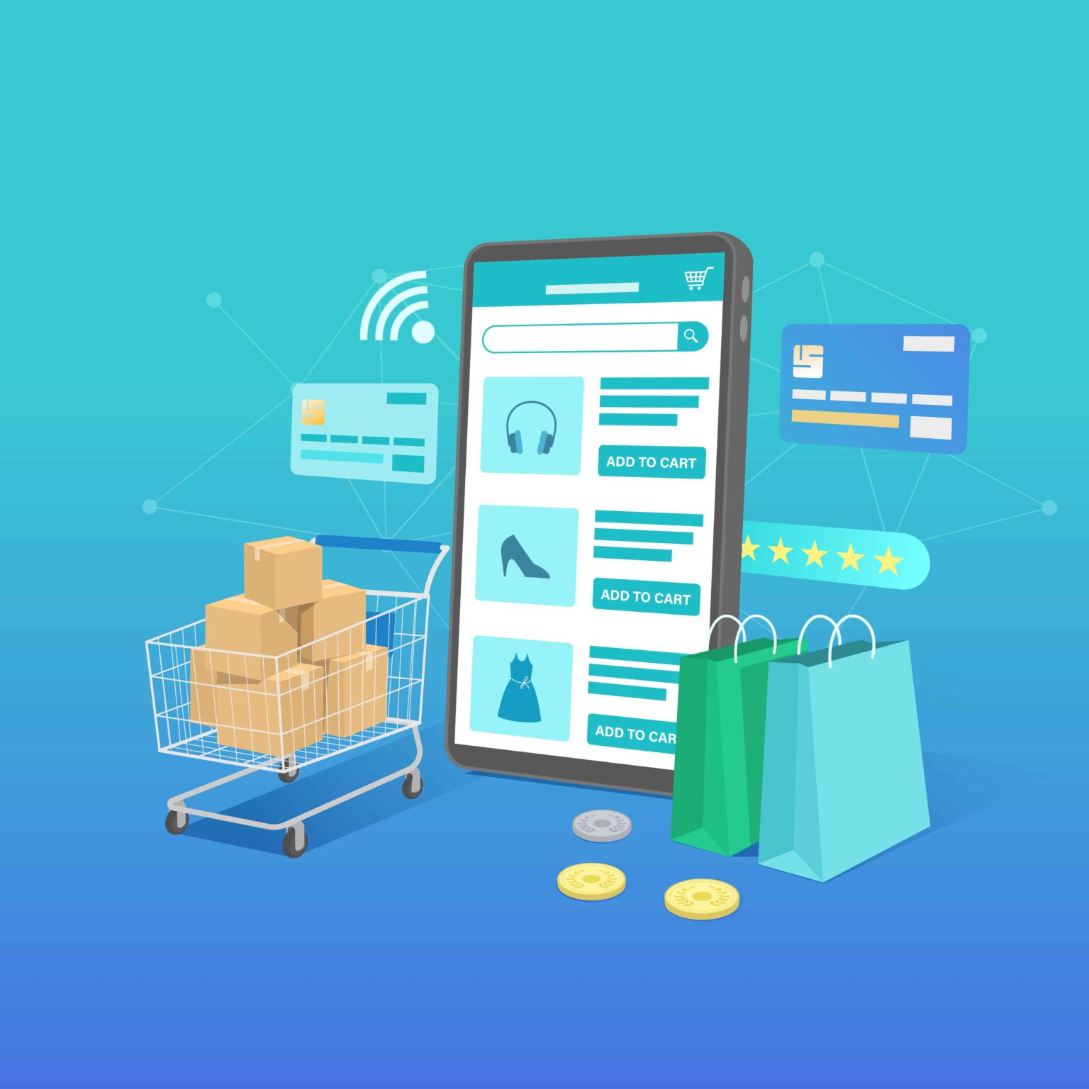 Mobile App for Shopify Store